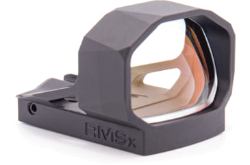 Image of Shield Sights Compact Reflex Mini Red Dot Sight, 4 MOA Dot Reticle, RMSx-4MOA Glass Lens, Black, RMSx-4 Moa G