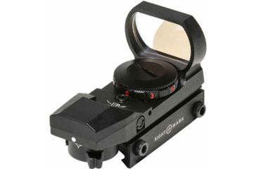Image of Demo,Sightmark Sure Shot Reflex Multi Reticle 1 MOA Sight,Black SM13003B
