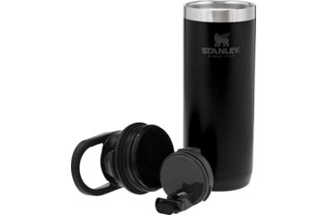 Image of DEMO Stanley Tools Adventure Switchback Travel Mug, 16oz, Matte Black, 16 oz, 10-02285-020