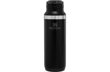 Image of DEMO Stanley Tools Adventure Switchback Travel Mug, 16oz, Matte Black, 16 oz, 10-02285-020
