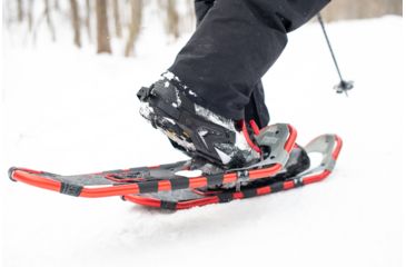 Image of Demo, Tubbs Panoramic Mens Snowshoes-Black/Oxblood-25 inch