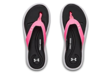 Image of Demo, Under Armour Marbella VI T - Womens, Pitch Gray/Mojo Pink/White, 7, 3000072-100-7