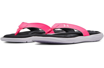 Image of Demo, Under Armour Marbella VI T - Womens, Pitch Gray/Mojo Pink/White, 7, 3000072-100-7