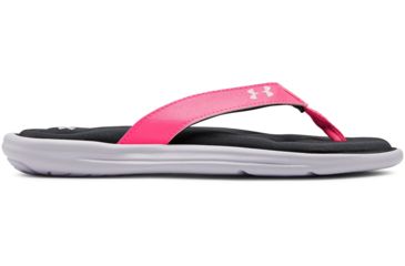 Image of Demo, Under Armour Marbella VI T - Womens, Pitch Gray/Mojo Pink/White, 7, 3000072-100-7
