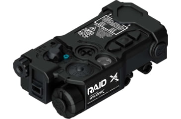 Image of Wilcox RAID Xe Aiming/Illumination Laser, Red Beam Low Power, Black, 65300G12-B
