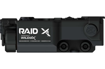 Image of Wilcox RAID Xe Aiming/Illumination Laser, Red Beam Low Power, Black, 65300G12-B
