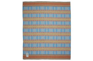Image of DEMO, Woolrich Horizon Soft Wool Blanket, Lagoon Multi, 92472-LGM-DEMO