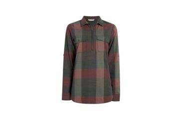 Image of Demo,Woolrich Womens Any Point Convertible Flannel Shirt, Sycamore Multi, M, 2216-SYT-DEMO