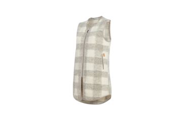 Image of Demo,Woolrich Womens Chilly Days Long Vest, Gray Heather, M, 18546-GRH-DEMO