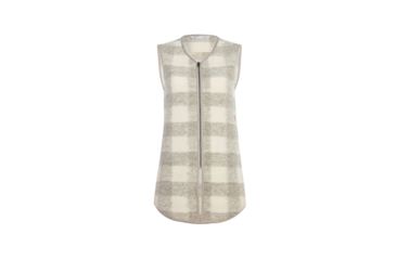 Image of Demo,Woolrich Womens Chilly Days Long Vest, Gray Heather, M, 18546-GRH-DEMO