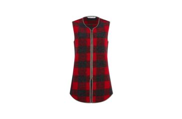 Image of Demo,Woolrich Womens Chilly Days Long Vest, Red Heather, M, 18546-REA-DEMO