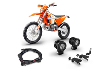 Image of Denali Electronics D2 Essential Lighting Bundle - KTM EXC 2017-2023, d2-essential-lighting-bundle-ktm-exc-2017-2023