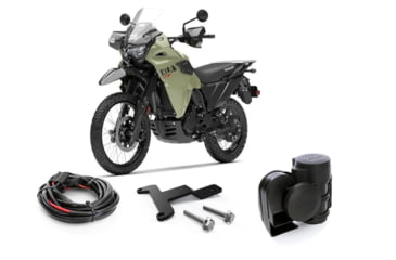 Image of Denali Electronics Soundbomb Horn Bundle - Kawasaki KLR 650 S 2022+, soundbomb-horn-bundle-kawasaki-klr-650-s-2022