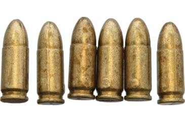 Image of Denix 9mm Bullet Replica 6pk, 1.25 overall, DX52