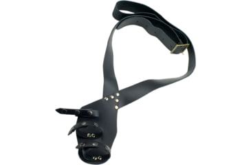 Image of Denix Leather Sword Belt, Black leather construction, DX713