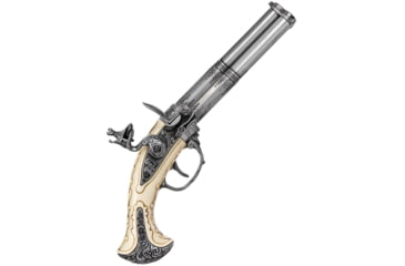 Image of Denix Revolving 3 Barrel Flintlock DX1309
