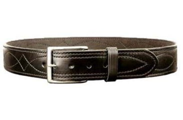 Image of DeSantis 1 1/2in. Fancy Stitched Lined Leather Belt, Lined, Black, 38, B27BP38Z0