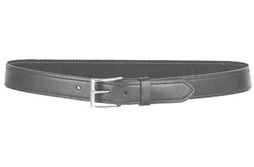 Image of DeSantis 1 3/4in. Plain Lined Leather Belt, Lined, Black, 46, B09BP46Z0