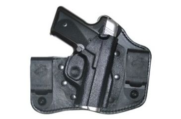 Image of DeSantis Intruder Inside-The-Pants Holster for Glock 42, Leather, Right Hand, Black, 105KAY8ZO