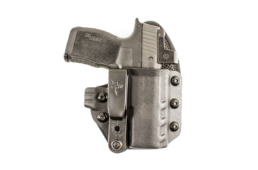 Image of DeSantis 206KA6VZ0 Uni-Tuk IWB Black Kydex Belt Clip Fits Glock 19/19X/