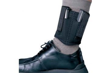 Image of DeSantis Amidextrous - Black - Neoprene Ankle Double Magazine Pouch N81BJZZZ0