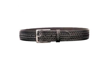 Image of DeSantis Black - Basketweave Belt 1 3/4in. Wide B08BG30Z0 30in.