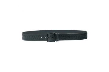 Image of DeSantis Black - Basketweave - Econoline 1 3/4in. Garrison Belt - Black Buckle E21BL44Z3