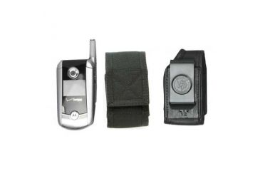 Image of DeSantis Black - E-Z Draw Nylon Cell Phone Holster N13BJ18Z4