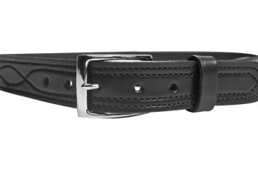 Image of DeSantis Black - Fancy Stitched Belt 1 1/4in. Wide B26BP28Z0