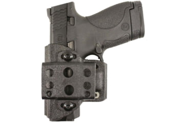 Image of DeSantis C.H.A.M.P. Belt Kydex Holster, S&amp;W M&amp;P Shield 9/40, Ambidextrous, Kydex, Black, 128KJX7Z0