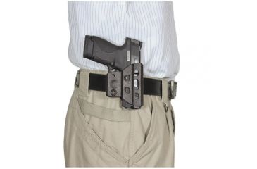 Image of DeSantis C.H.A.M.P. Belt Holster for Glock 42, Black, Ambidextrous 128KJY8Z0