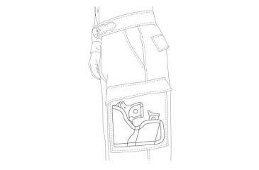 Image of DeSantis Cargo Nemesis Pocket Holster - M52BJP6Z0