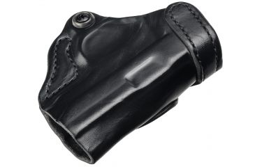 Image of DeSantis Criss-Cross Belt Holster, Sig Sauer P238, P238 Equinox, Kimber Micro Carry.380, Colt Mustang, Pony, Right Hand, Black, 155BAP6Z0