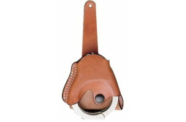 Image of DeSantis Cuff Case Leather Attachment, HINGED CUFFS, Ambidextrous, Plain, Tan, A19TJG2Z0