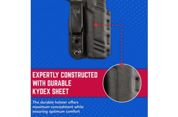 Image of DeSantis Slim-Tuk Springfield Armory SA-35 4in IWB Holster