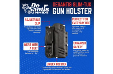 Image of DeSantis Slim-Tuk Springfield Armory SA-35 4in IWB Holster