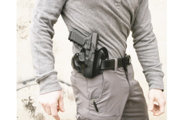 Image of DeSantis Speed Scabbard Springfield Armory SA-35 4in OWB Belt Holster