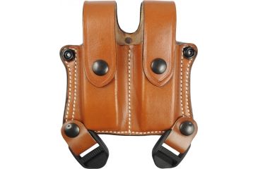 Image of DeSantis Double Magazine Pouch for Shoulder Rigs, Ambidextrous, Tan A24TJGGZ0