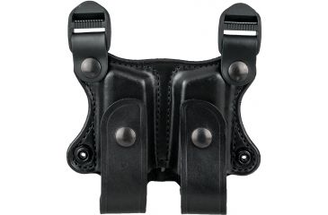 Image of DeSantis Double Magazine Pouch for Shoulder Rigs, Black, A24BJXXZ0