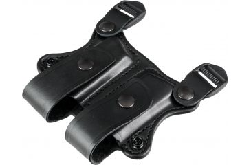 Image of DeSantis Double Magazine Pouch for Shoulder Rigs, Black, A24BJXXZ0