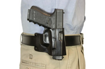Image of DeSantis E-Gat Slide Holster, Springfield XDM, Left, Black, 115BB88Z0