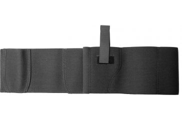 Image of Desantis Elastic Belly Band Holster Ambidextrous Black Medium Size 30 34 Zd Ht 060bjg2z0