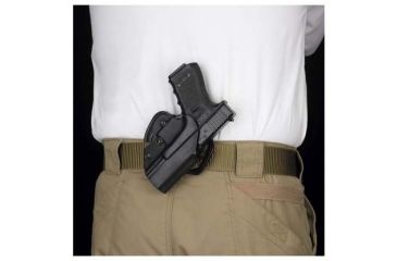 Image of DeSantis Facilitator Holster - Right, Black 042KAE1Z0 - For Glock 26, 27