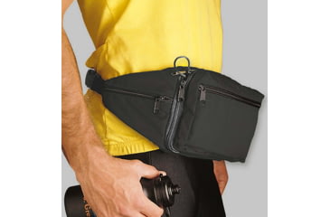 Image of DeSantis Gunny Sack II Belt Nylon Holster, For Small Pistols &amp; Revolvers, Ambidextrous, Nylon, Black, R71BJG1Z0