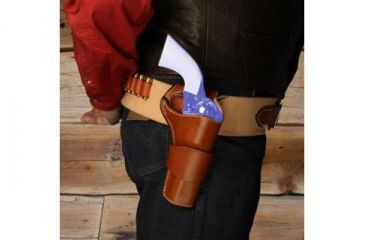 Image of DeSantis Right Hand - Large - Tan - John Wayne Centennial Set Holster 8254RB46G3