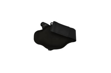 Image of DeSantis Leather Ankle Holster, S&amp;W J 332, 340, 342, 432PD, 442, 640, 640-1, 642, M&amp;P 340 2in-2 1/4in, Right Hand, Plain, Black, 044BAS1Z0