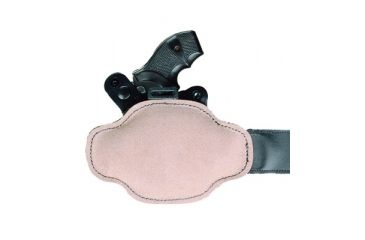 Image of DeSantis Leather Ankle Rig Holster - Left, Black 044BBS1Z0 - S&amp;W J 332, 340, 342, 432PD, 442, 640, 640-1, 642, M&amp;P 340 2in.-2 1/4in.