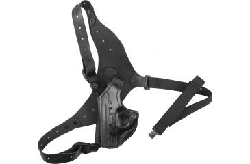 Image of DeSantis Left Hand - Black - Lined - C.E.O. Shoulder Rig 11ZBDM9Z0