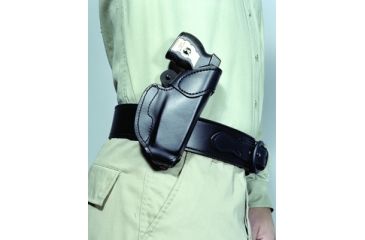 Image of DeSantis Left Hand - Black - Plain - X26 Primary Duty Holster ATT6050LH