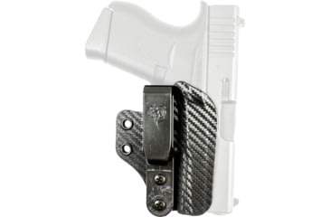 Image of DeSantis Lifeguard IWB Holster, Glock 43/43X/48/43X/48X Mos, Ambidextrous, Carbon, Kydex, 216KJ3TZ0